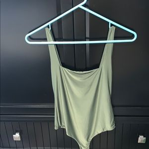 Olive body suite